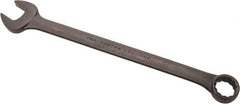 Proto - 1-3/4" 12 Point Offset Combination Wrench - 15° Offset Angle, 25" OAL, Steel, Black Finish - USA Tool & Supply