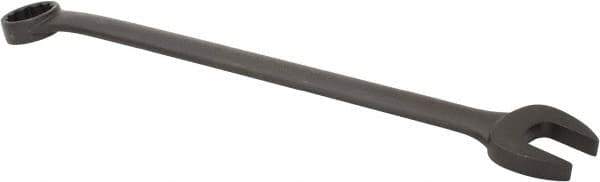 Proto - 1-13/16" 12 Point Offset Combination Wrench - 15° Offset Angle, 25" OAL, Steel, Black Finish - USA Tool & Supply