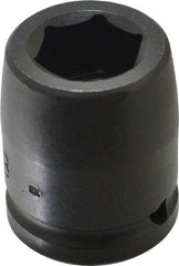 Proto - 3/4" Drive 7/8" Standard Impact Socket - 6 Points, 2" OAL - USA Tool & Supply