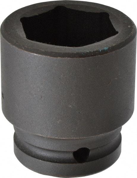 Proto - 3/4" Drive 1-3/8" Standard Impact Socket - 6 Points, 2-1/4" OAL - USA Tool & Supply