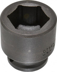 Proto - 3/4" Drive 1-7/16" Standard Impact Socket - 6 Points, 2-5/16" OAL - USA Tool & Supply