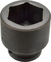 Proto - 3/4" Drive 1-9/16" Standard Impact Socket - 6 Points, 2-7/16" OAL - USA Tool & Supply