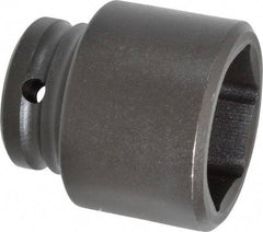 Proto - 3/4" Drive 1-5/8" Standard Impact Socket - 6 Points, 2-7/16" OAL - USA Tool & Supply
