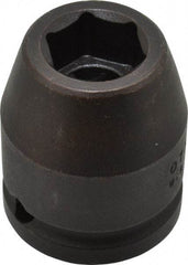 Proto - 3/4" Drive 19mm Standard Impact Socket - 6 Points, 1-59/64" OAL - USA Tool & Supply