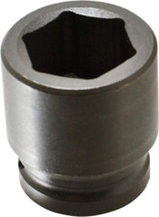 Proto - 3/4" Drive 33mm Standard Impact Socket - 6 Points, 2-11/64" OAL - USA Tool & Supply