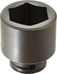 Proto - 3/4" Drive 43mm Standard Impact Socket - 6 Points, 2-3/4" OAL - USA Tool & Supply