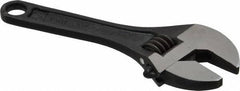 Proto - 1/2" Jaw Capacity, 4" Locking Adjustable Wrench - Steel, Black Finish - USA Tool & Supply