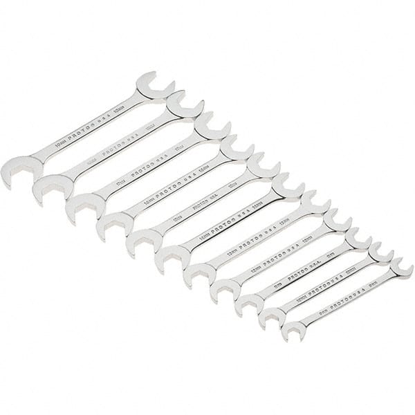 Proto - 3/8", Chrome Finish, Open End Wrench - USA Tool & Supply