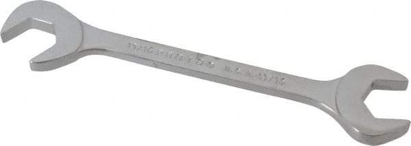 Proto - 13/16" Standard Open End Wrench - 7-1/2" OAL, Double End, Chrome Finish, 15° & 60° Head Angle - USA Tool & Supply