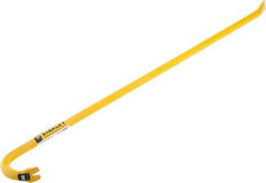 Stanley - 36" OAL Wrecking Bar - 3/4" Wide - USA Tool & Supply