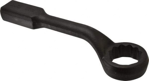 Proto - 60mm 12 Point Striking Box Wrench - Single End, 3-3/8" Head Diam x 1-1/2" Head Thickness, 13-1/2" OAL, Steel - USA Tool & Supply