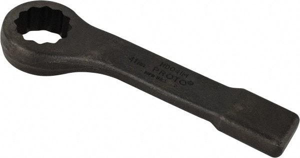 Proto - 41mm 12 Point Striking Box Wrench - Single End, 10-1/8" OAL, Steel - USA Tool & Supply
