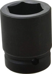 Proto - 1" Drive 1-7/16" Standard Impact Socket - 6 Points, 2-7/16" OAL - USA Tool & Supply