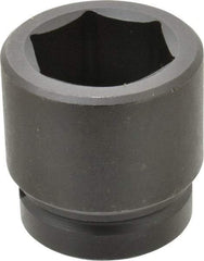 Proto - 1" Drive 1-3/4" Standard Impact Socket - 6 Points, 2-13/16" OAL - USA Tool & Supply