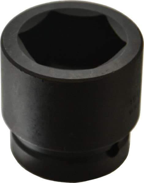 Proto - 1" Drive 1-13/16" Standard Impact Socket - 6 Points, 2-13/16" OAL - USA Tool & Supply
