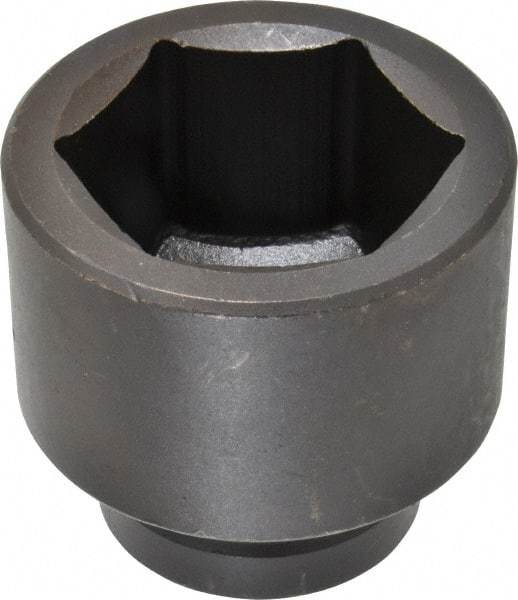 Proto - 1" Drive 2-3/8" Standard Impact Socket - 6 Points, 3-3/8" OAL - USA Tool & Supply