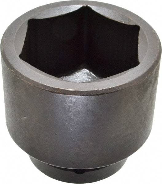 Proto - 1" Drive 2-5/8" Standard Impact Socket - 6 Points, 3-5/8" OAL - USA Tool & Supply