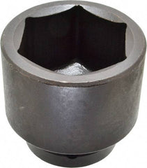 Proto - 1" Drive 2-5/8" Standard Impact Socket - 6 Points, 3-5/8" OAL - USA Tool & Supply