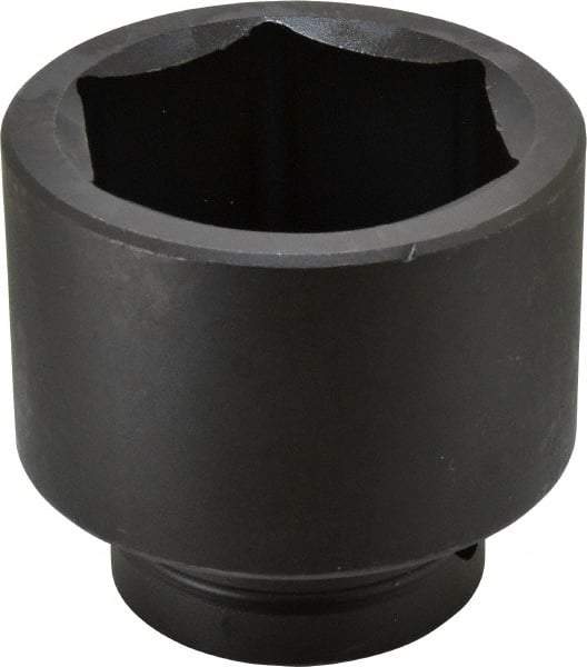 Proto - 1" Drive 2-13/16" Standard Impact Socket - 6 Points, 3-13/16" OAL - USA Tool & Supply