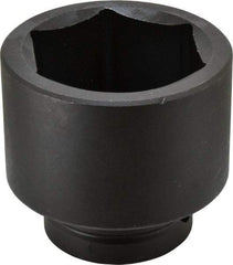 Proto - 1" Drive 2-13/16" Standard Impact Socket - 6 Points, 3-13/16" OAL - USA Tool & Supply