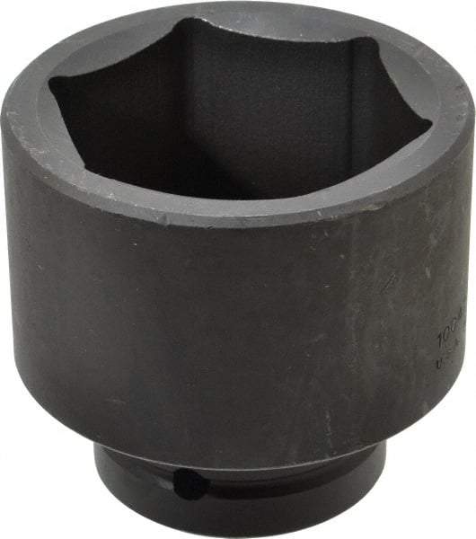 Proto - 1" Drive 2-15/16" Standard Impact Socket - 6 Points, 3-7/8" OAL - USA Tool & Supply