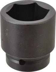 Proto - 1" Drive 50mm Standard Impact Socket - 6 Points, 3" OAL - USA Tool & Supply