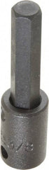 Proto - 3/8" Drive, 3/8" Impact Hex Bit Socket - 1-5/8" Bit Length, 2-23/32" OAL - USA Tool & Supply