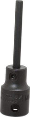 Proto - 3/8" Drive, 4mm Impact Hex Bit Socket - 2-23/32" OAL - USA Tool & Supply