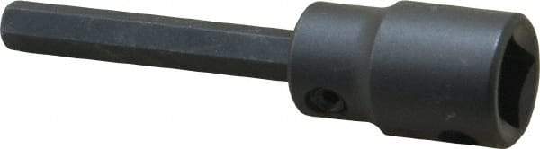 Proto - 3/8" Drive, 6mm Impact Hex Bit Socket - 2-23/32" OAL - USA Tool & Supply