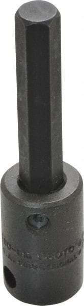 Proto - 3/8" Drive, 8mm Impact Hex Bit Socket - 2-23/32" OAL - USA Tool & Supply