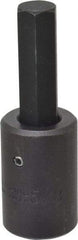 Proto - 1/2" Drive, 5/8" Impact Hex Bit Socket - 2" Bit Length, 4" OAL - USA Tool & Supply