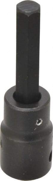 Proto - 1/2" Drive, 10mm Impact Hex Bit Socket - 3-1/4" OAL - USA Tool & Supply