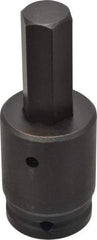 Proto - 3/4" Drive, 7/8" Impact Hex Bit Socket - 2-7/32" Bit Length, 4-3/4" OAL - USA Tool & Supply