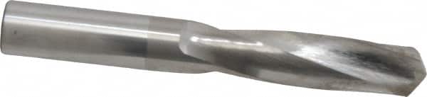 Atrax - 1/2" 135° Spiral Flute Solid Carbide Screw Machine Drill Bit - USA Tool & Supply