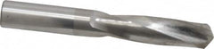 Atrax - 1/2" 135° Spiral Flute Solid Carbide Screw Machine Drill Bit - USA Tool & Supply