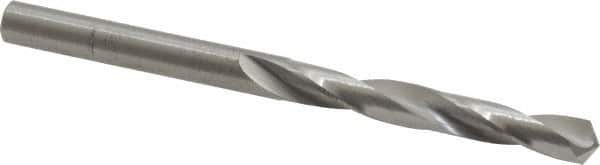 Atrax - 7/32" 118° Solid Carbide Jobber Drill - Bright Finish, Right Hand Cut, Spiral Flute, Straight Shank, 3" OAL, Standard Point - USA Tool & Supply
