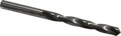 Atrax - 15/64" 118° Solid Carbide Jobber Drill - Bright Finish, Right Hand Cut, Spiral Flute, Straight Shank, 3-1/4" OAL, Standard Point - USA Tool & Supply