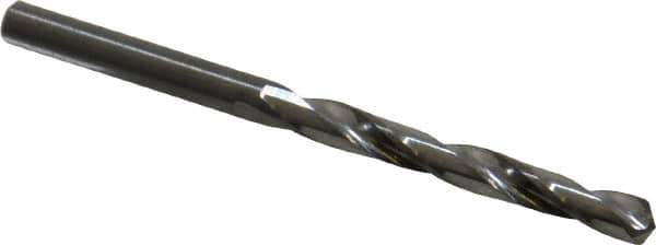 Atrax - #14 118° Solid Carbide Jobber Drill - Bright Finish, Right Hand Cut, Spiral Flute, Straight Shank, 2-3/4" OAL, Standard Point - USA Tool & Supply