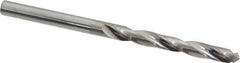 Atrax - #22 118° Solid Carbide Jobber Drill - Bright Finish, Right Hand Cut, Spiral Flute, Straight Shank, 2-1/2" OAL, Standard Point - USA Tool & Supply