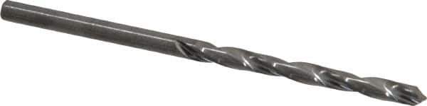 Atrax - #33 118° Solid Carbide Jobber Drill - Bright Finish, Right Hand Cut, Spiral Flute, Straight Shank, 2-1/4" OAL, Standard Point - USA Tool & Supply