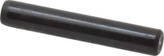 Holo-Krome - 1/4" Diam x 1-1/2" Pin Length 4000 Alloy Steel Oversized Dowel Pin - Black Luster Finish, C 47-58 & C 60 (Surface) Hardness, 1 Beveled & 1 Rounded End - USA Tool & Supply