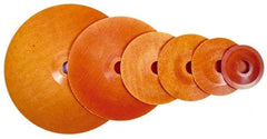 Made in USA - 9" Diam Locking Nut Disc Backing Pad - Soft Density, 15,000 RPM - USA Tool & Supply