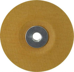 Made in USA - 5" Diam Locking Nut Disc Backing Pad - Soft Density, 20,000 RPM - USA Tool & Supply