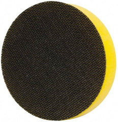 3M - 3" Diam Quick-Change Type R Disc Backing Pad - Soft Density, 6,000 RPM, Roloc Compatible - USA Tool & Supply