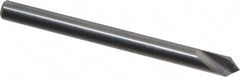 Atrax - 1/8" Head Diam, 1/8" Shank Diam, 1 Flute 82° Solid Carbide Countersink - USA Tool & Supply