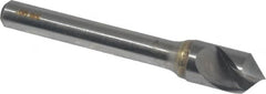 Atrax - 3/8" Head Diam, 1/4" Shank Diam, 1 Flute 90° Solid Carbide Countersink - USA Tool & Supply