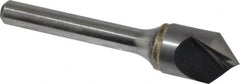 Atrax - 1/2" Head Diam, 1/4" Shank Diam, 1 Flute 90° Solid Carbide Countersink - USA Tool & Supply