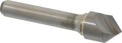 Atrax - 5/8" Head Diam, 3/8" Shank Diam, 1 Flute 90° Solid Carbide Countersink - USA Tool & Supply