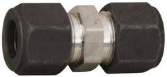 Parker - 5/8" OD, Stainless Steel Union - 15/16" Hex, Comp x Comp Ends - USA Tool & Supply