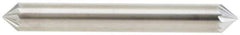 Atrax - 1/4" Cut Diam, 1/4" Shank Diam, Cone Head Single Cut Burr - Carbide, Point End, 1/8" LOC - USA Tool & Supply